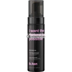   b.tan Dunkelste möglich Selbstbräuner 1-Stunden Sofort-Selbstbräunungsmousse, 200ml