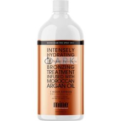   Minetan Body.Skin Marokkói Pro Spray Mist Argan Olajjal Dúsított Szalon Profi 1 Órás Expressz Barnító 1L