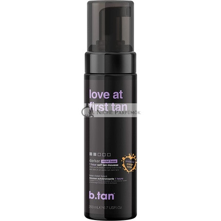 b.tan Love At First Tan Dunkler Schneller Selbstbräuner Mousse