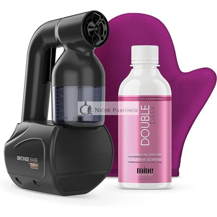 MineTan Bronze Babe Persönliches Spray Tan Kit - Tragbare Spray Tan Maschine für Zuhause mit Spray Tan Lösung