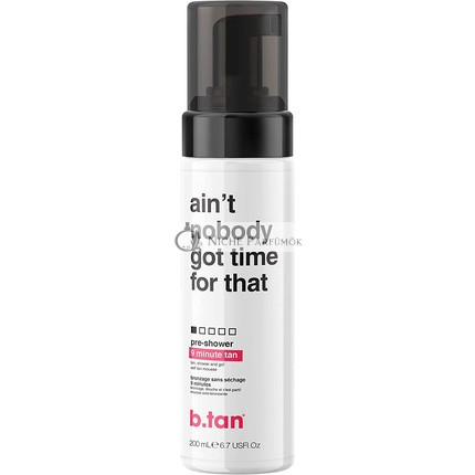b.tan Vor-Dusch Selbstbräuner Schnelles Selbstbräunungs-Mousse, 200 ml