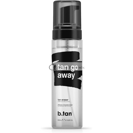 b.tan Selbstbräuner Radierer Tan Go Away - 100% Vegan & Tierversuchsfrei, 200ml