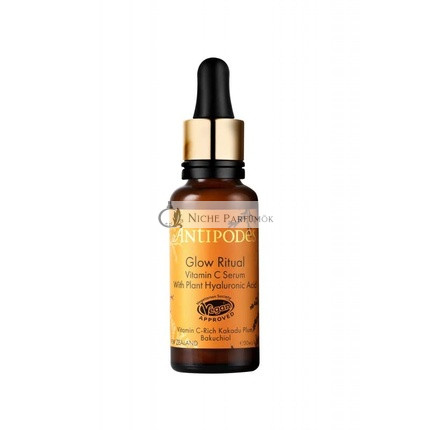 Antipodes Glow Ritual Vitamin C Serum Leichte Gel zur Hautaufhellung, 30ml