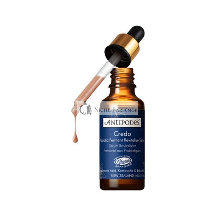 Antipodes Credo Probiotikus Ferment Revitalizáló Szérum, 30ml