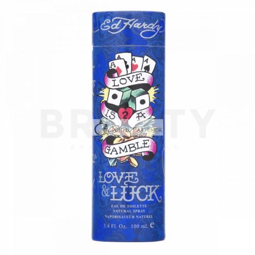 Christian Audigier Ed Hardy Love & Luck Man Eau de Toilette férfiaknak 100 ml