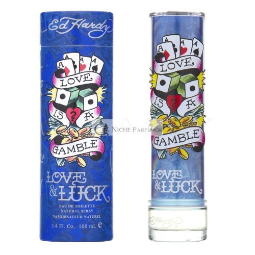 Christian Audigier Ed Hardy Love & Luck Man Eau de Toilette férfiaknak 100 ml